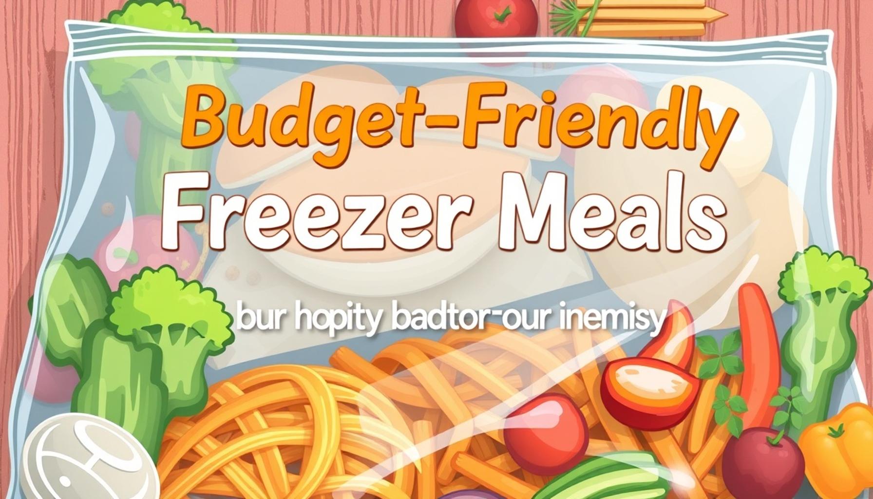 Healthy Budget-Friendly Freezer Meals for Quick Weeknight Dinners