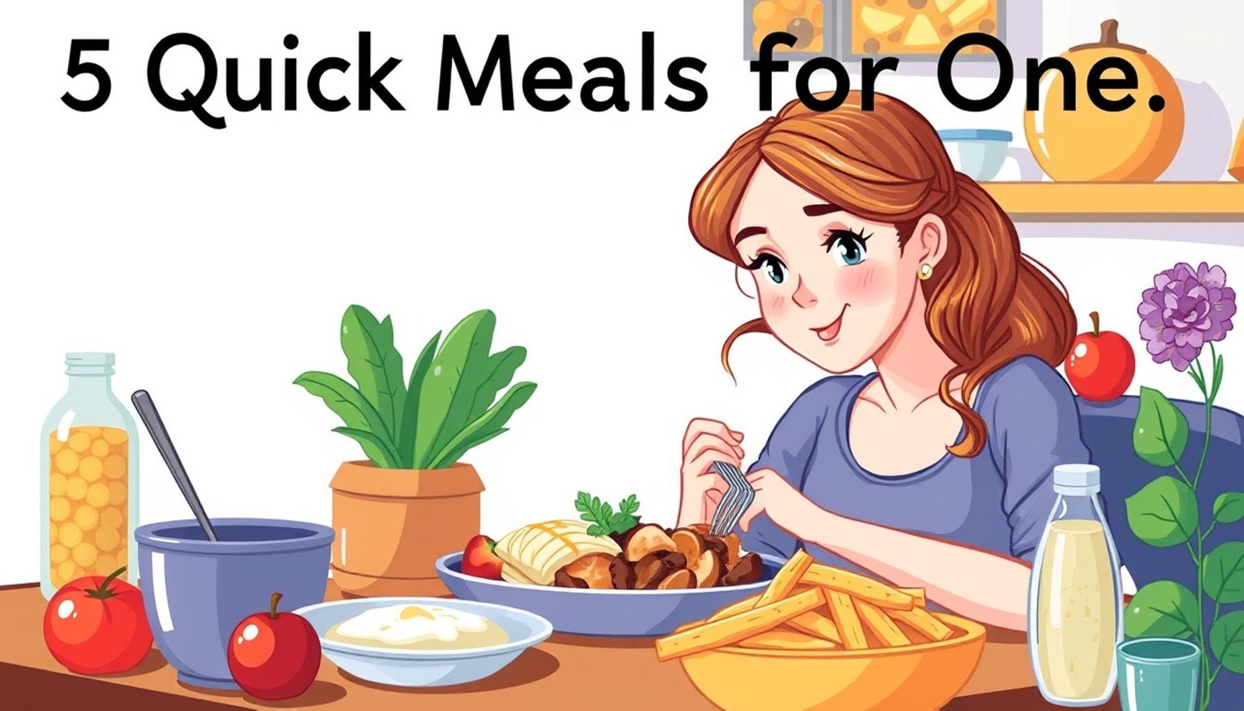 5 Quick Meals for One: Delicious Dishes for Solo Dining