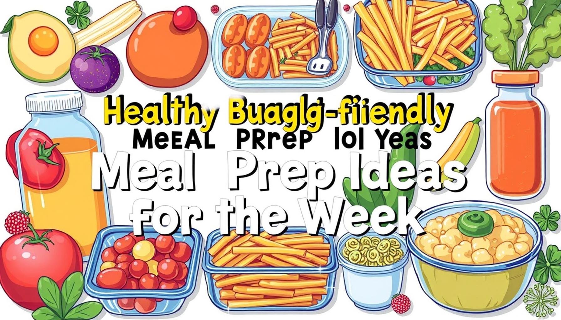 Healthy Budget-Friendly Meal Prep Ideas for the Week