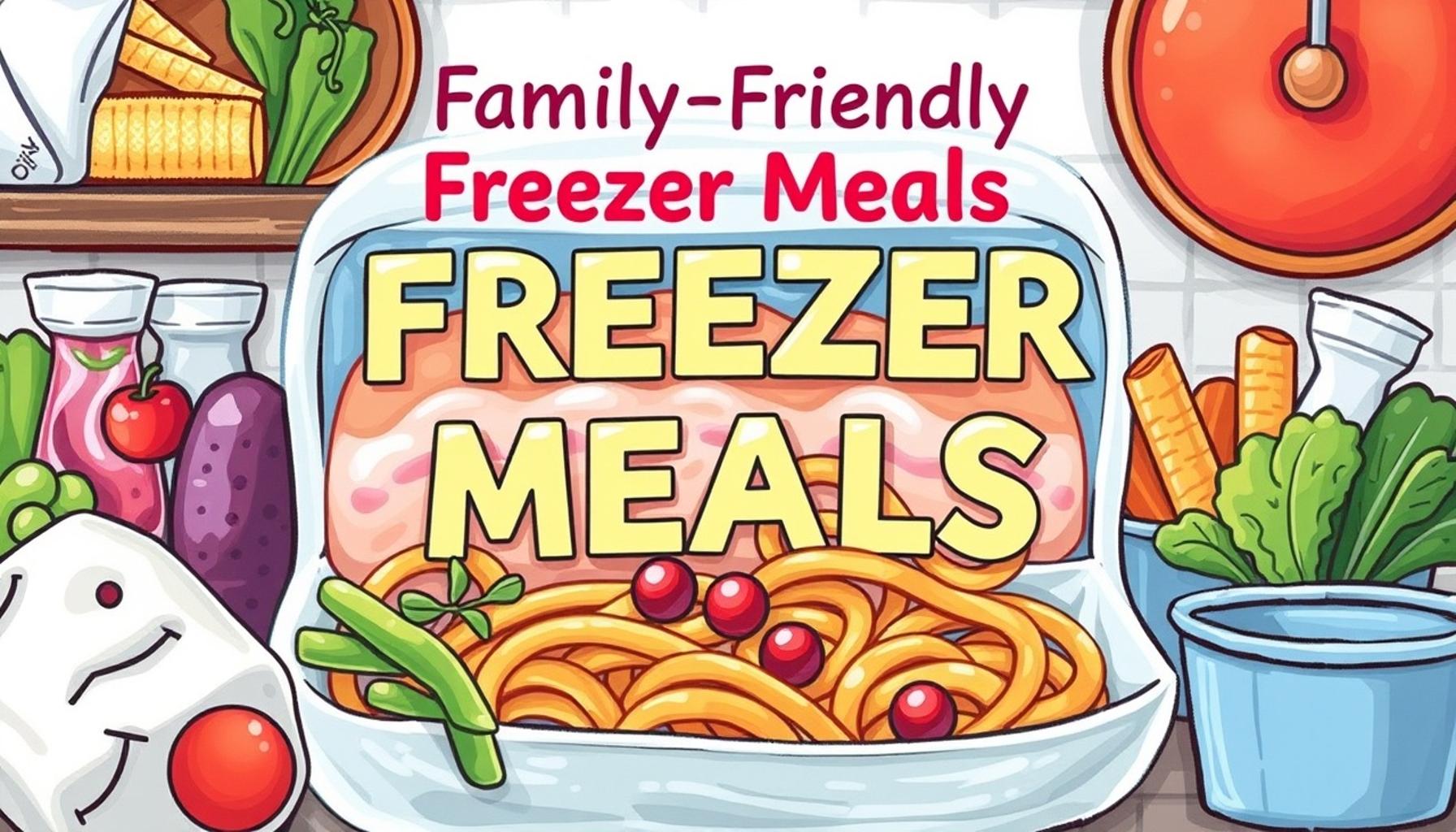 Family-Friendly Freezer Meals: Prepare Ahead and Save Time and Money