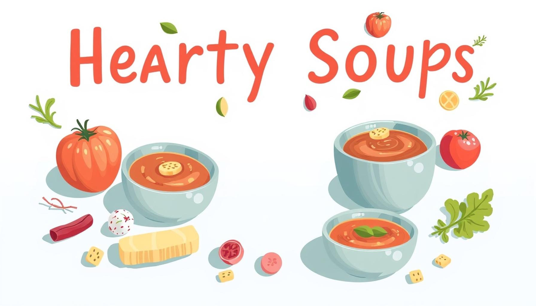 Hearty Soups with Simple Ingredients from Your Freezer