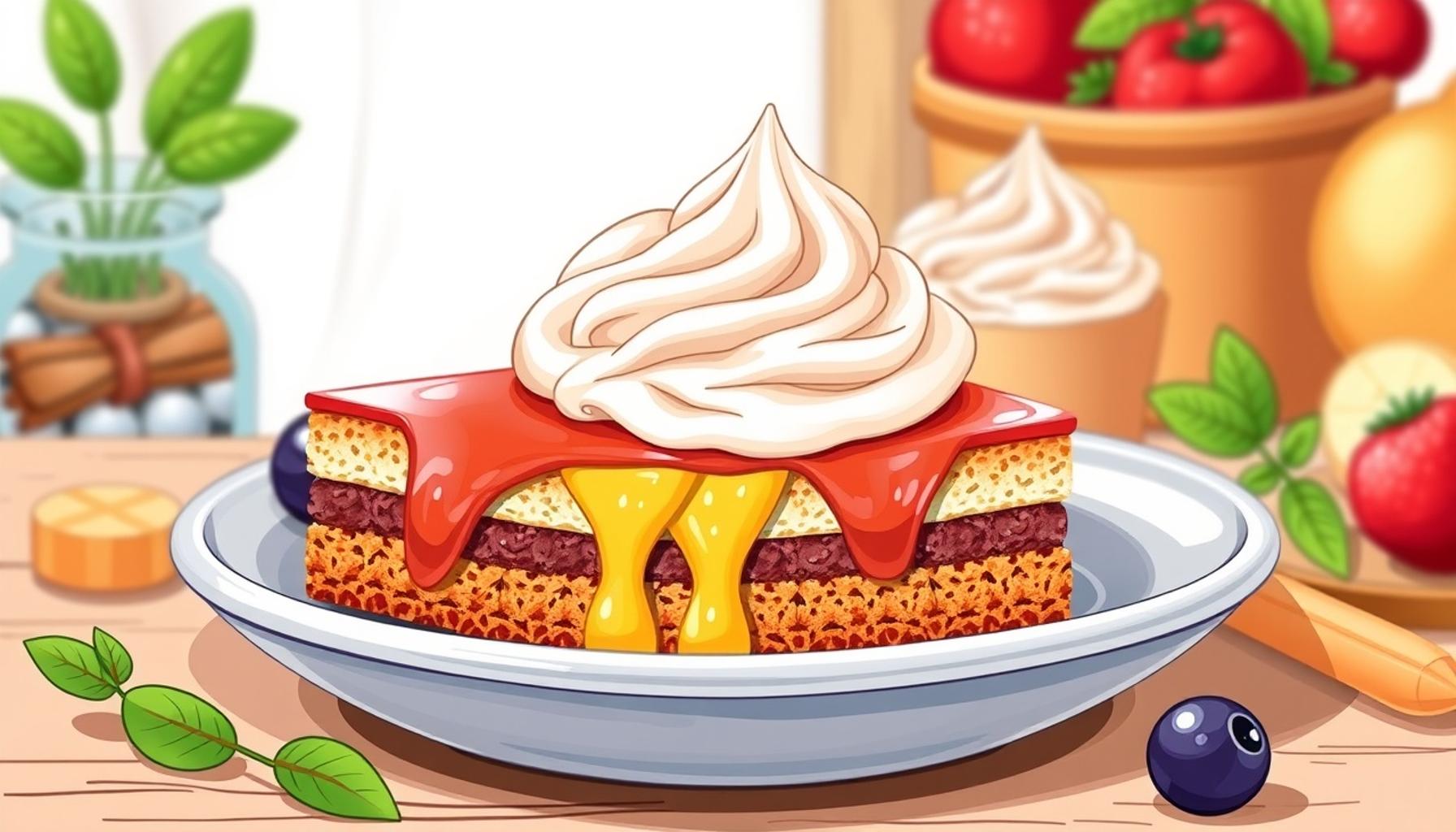 Quick Desserts Made from Three Basic Ingredients