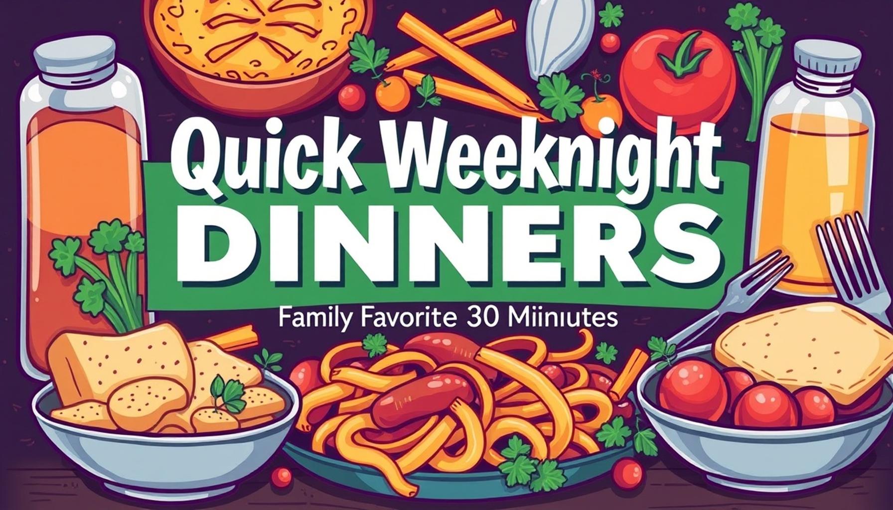 Quick Weeknight Dinners: Family Favorites Under 30 Minutes