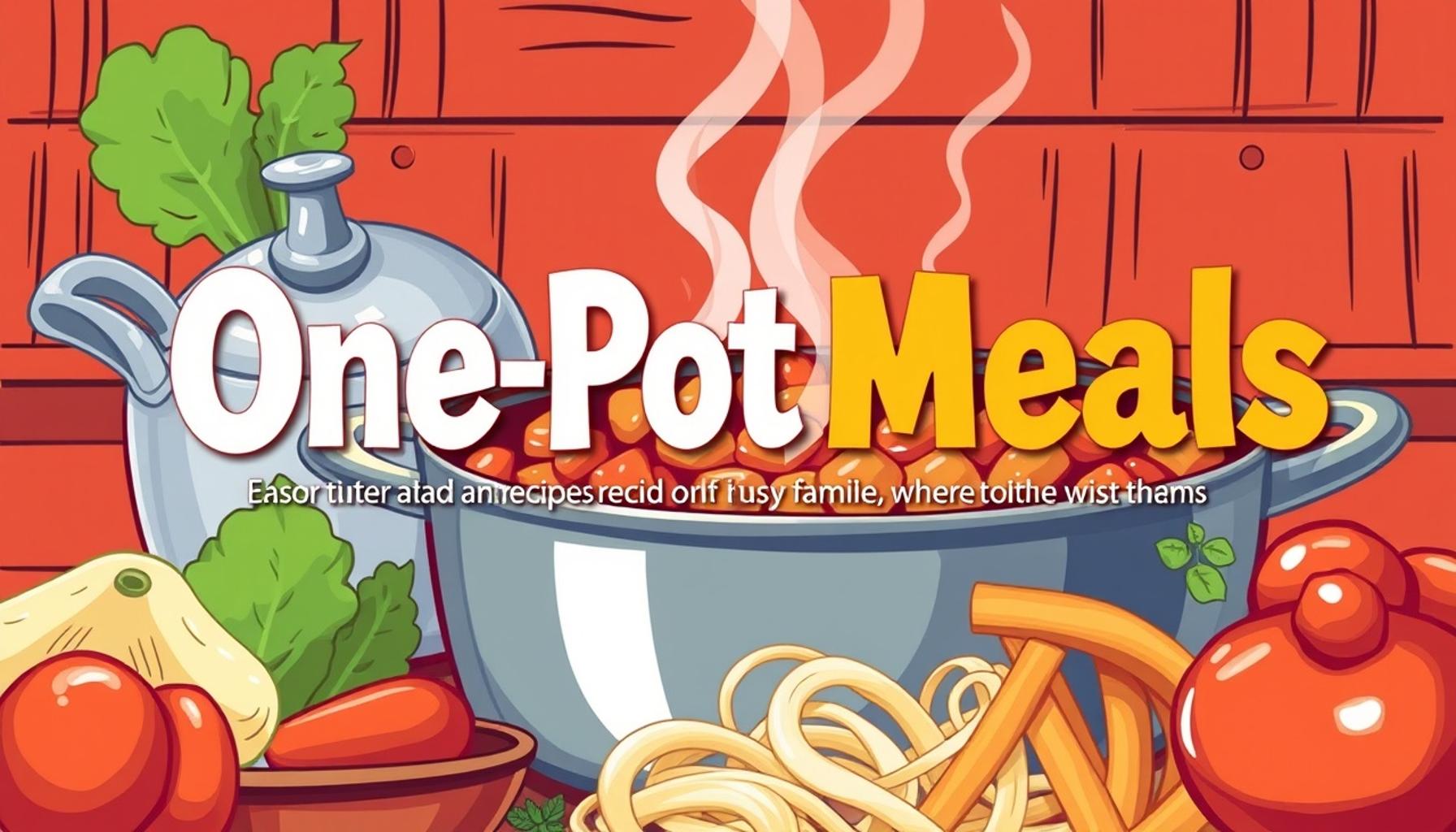 One-Pot Meals: Easy and Economical Recipes for Busy Families
