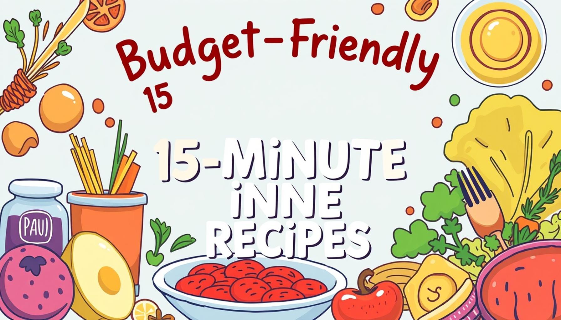Budget-Friendly 15-Minute Dinner Recipes